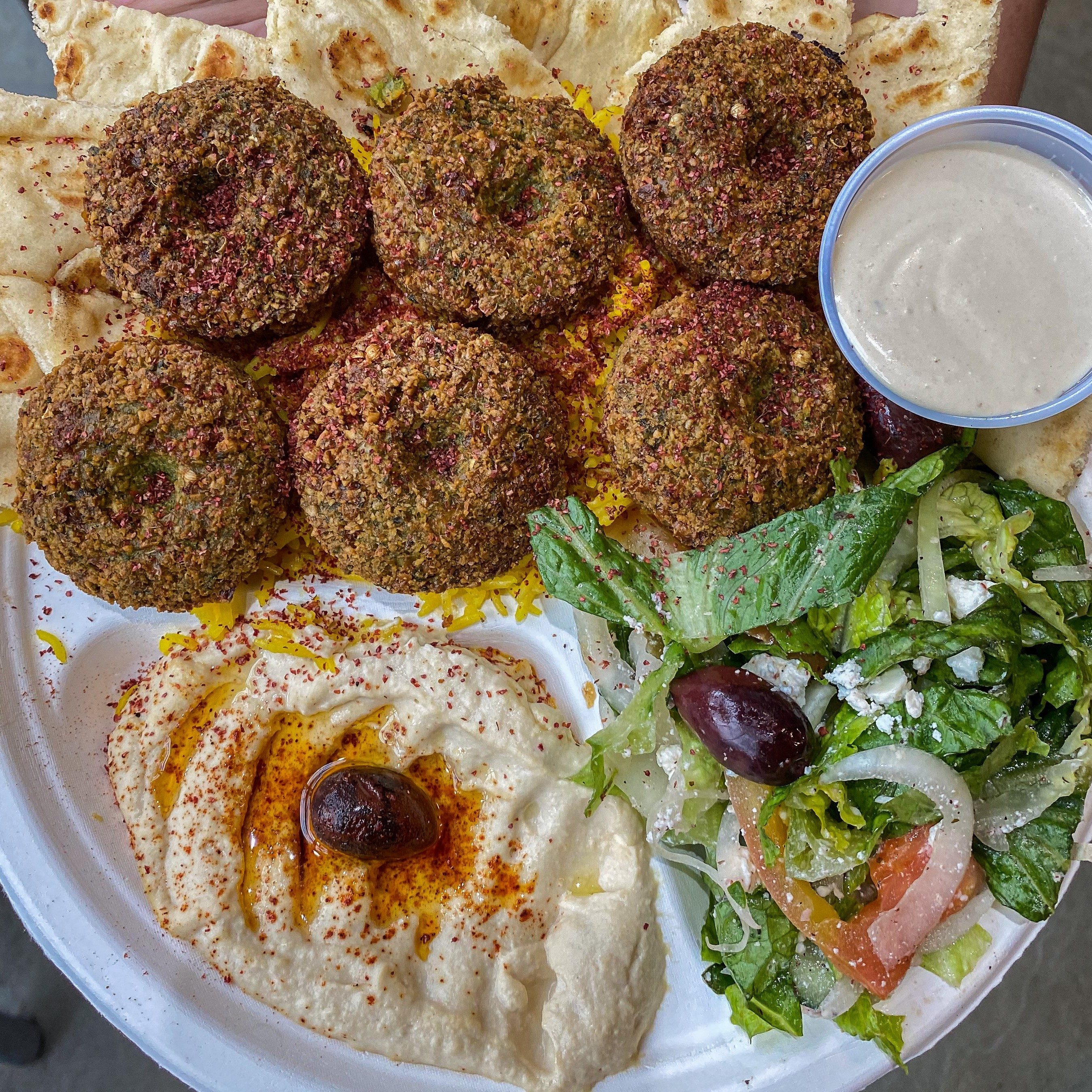 Falafel Plate.