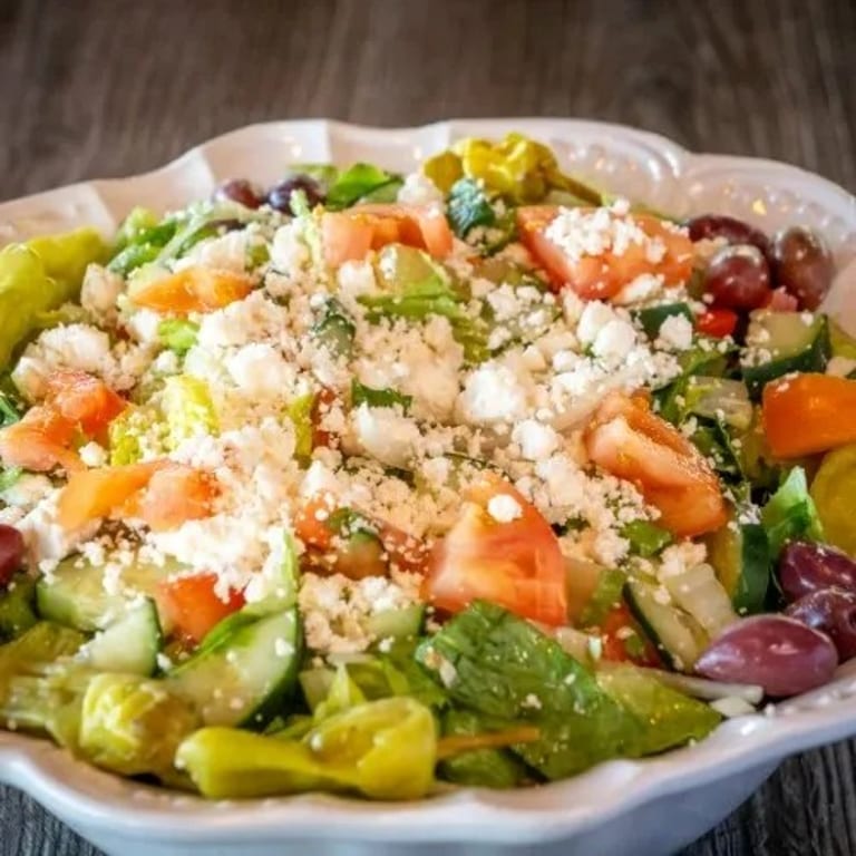 Fresh Greek Salad and More Mediterranean Delights
