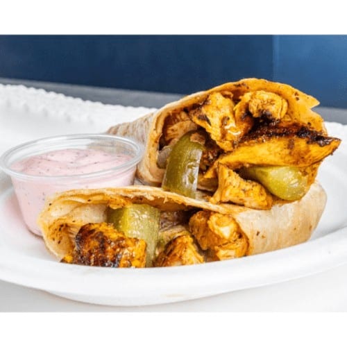 Chicken Kabab Wrap.