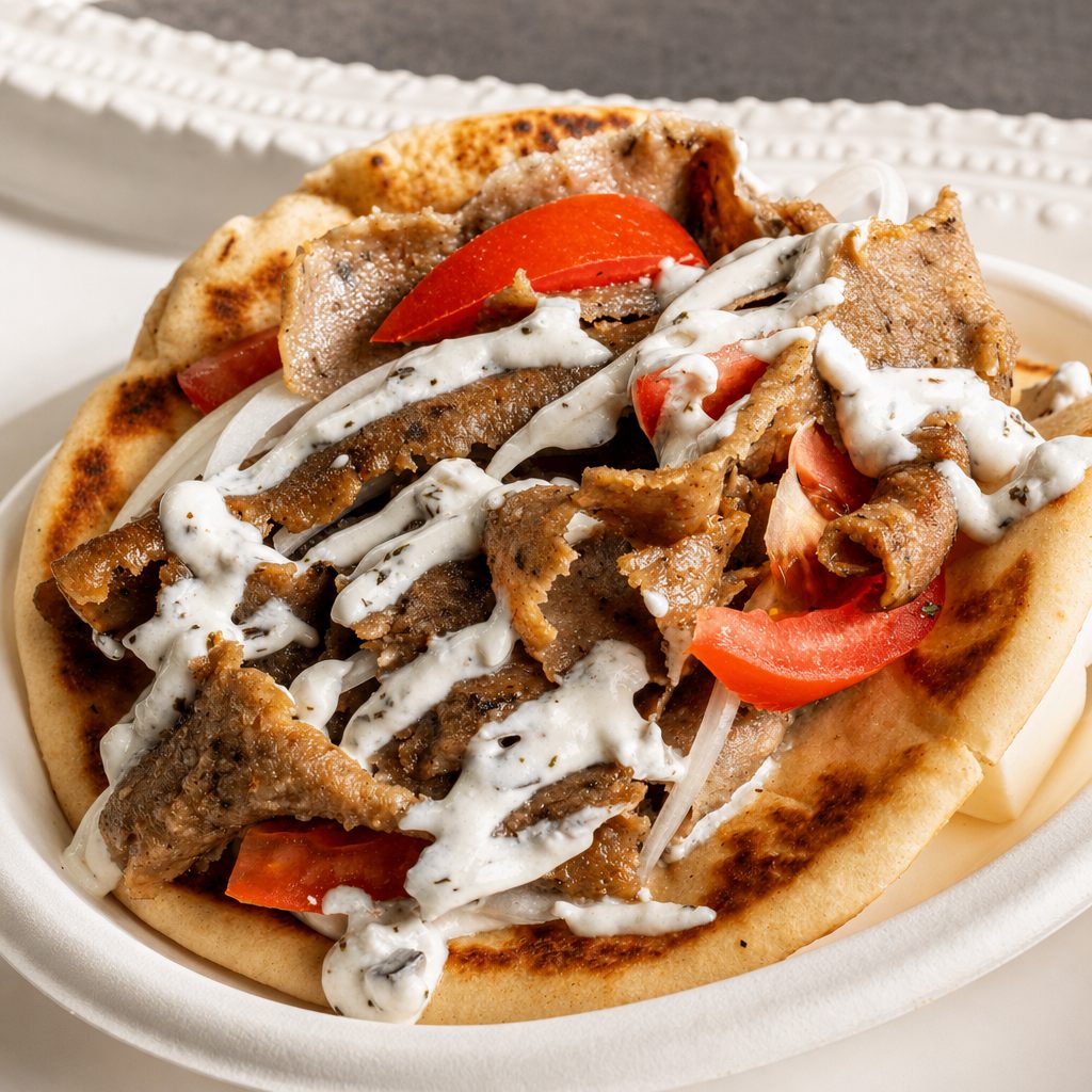 Chicken Gyro Pita.