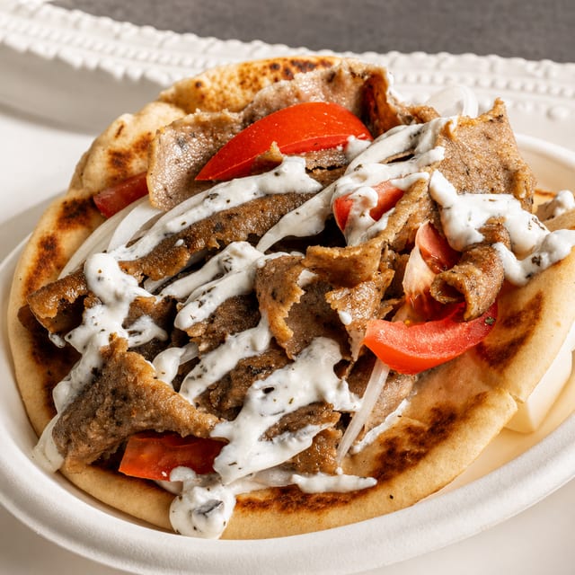 Chicken Gyro Pita.