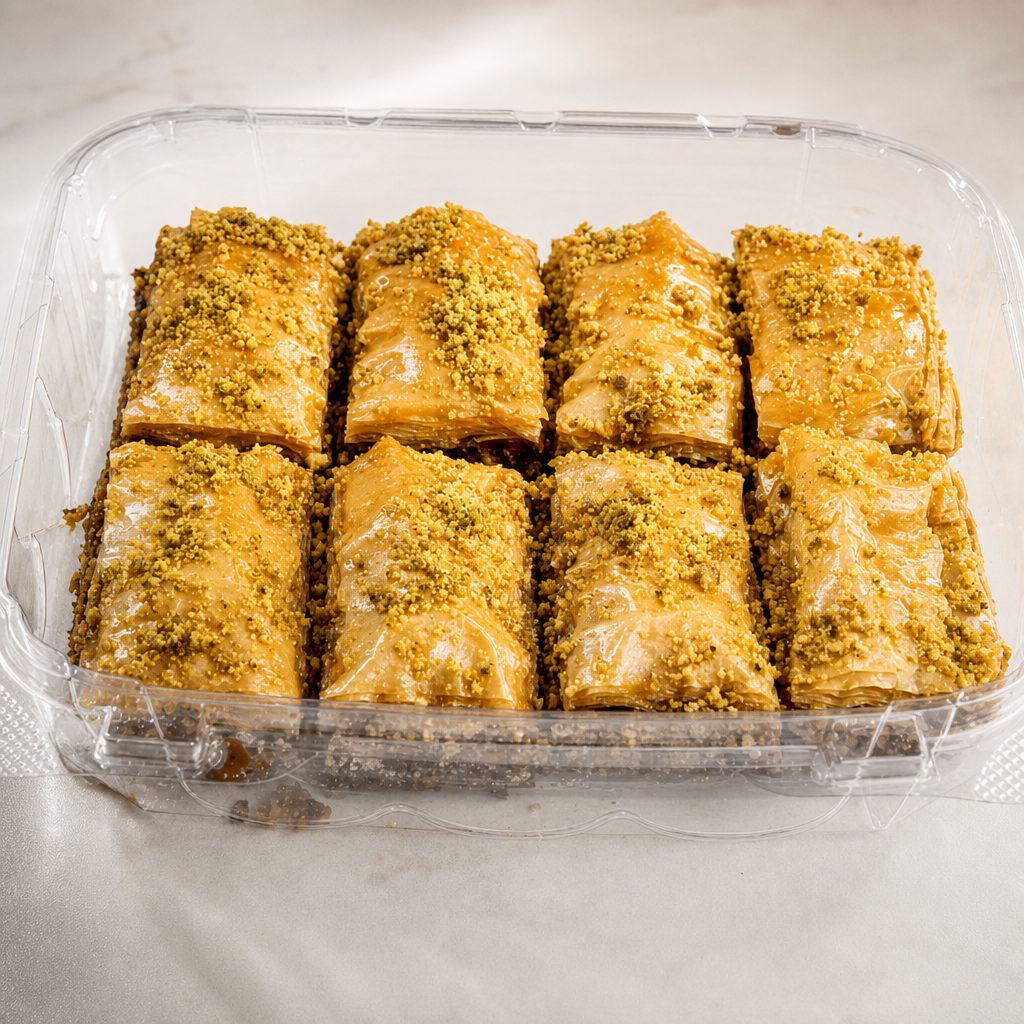 Baklava (8 pcs).