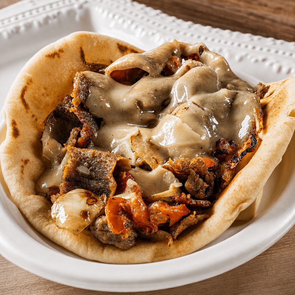 Mexican Style Gyro Combo.