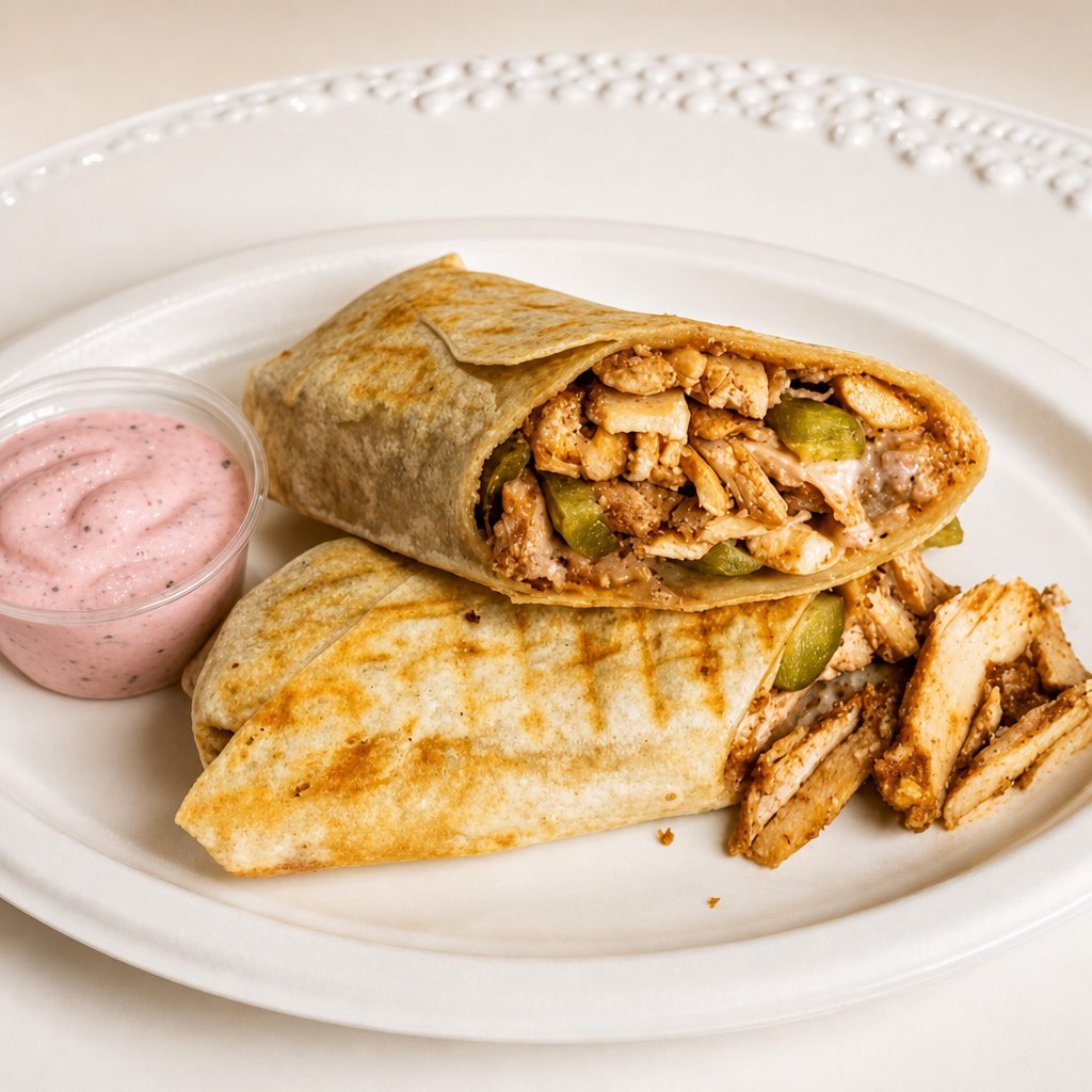 Chicken Shawarma Wrap.