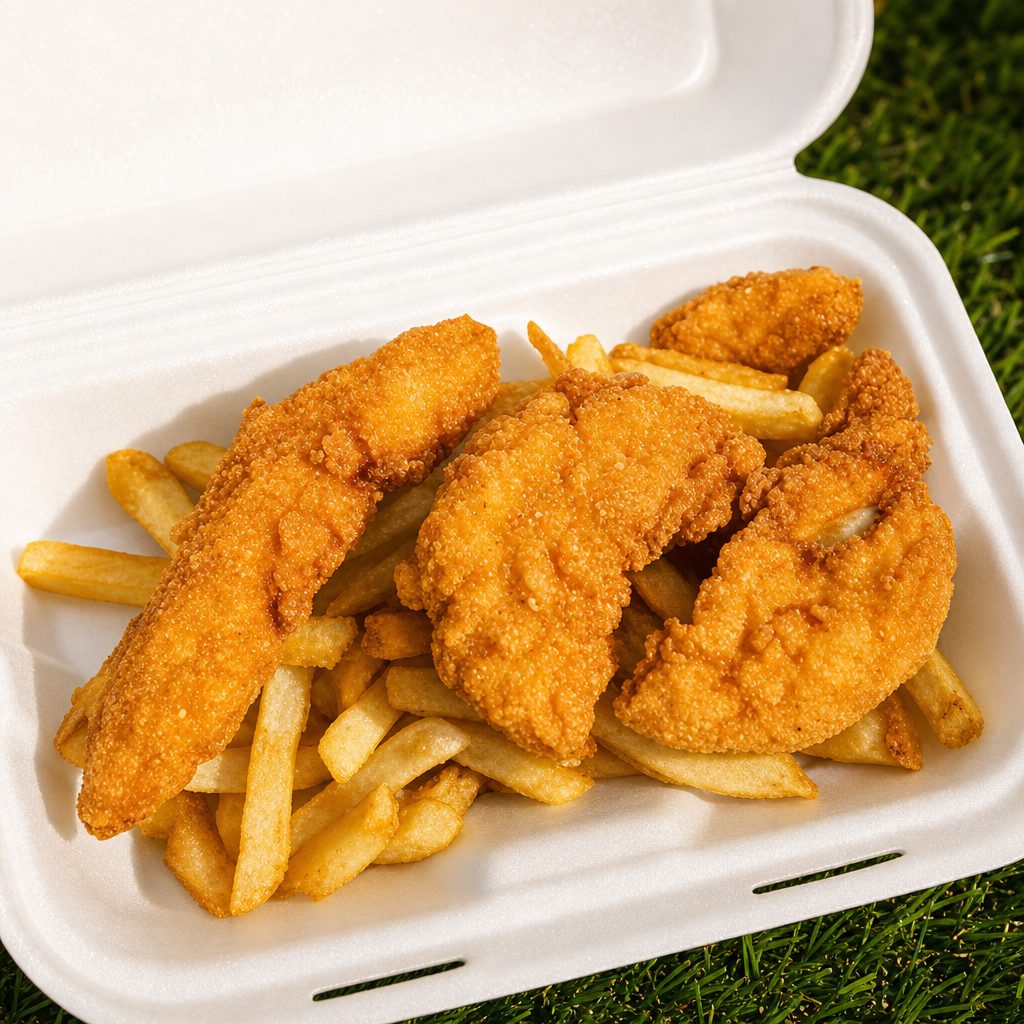 Chicken Tenders Meal.
