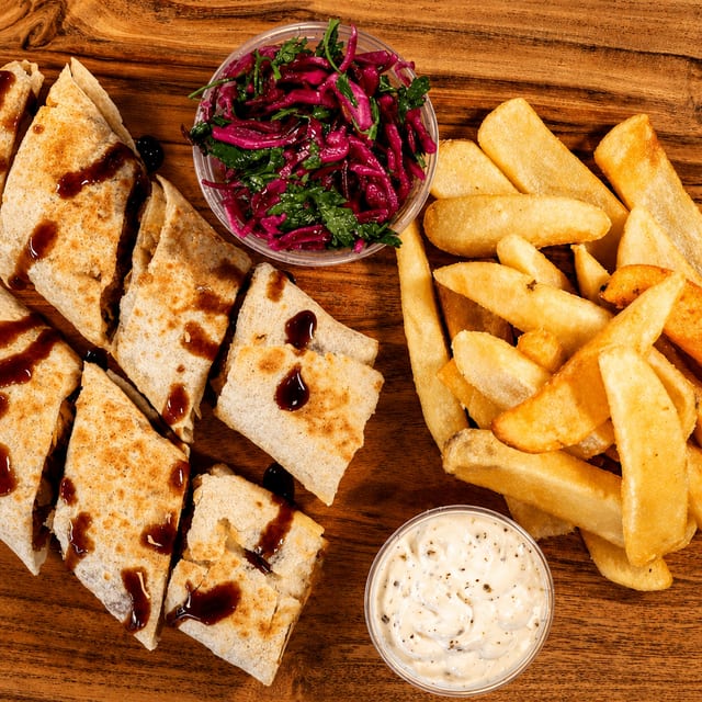 Niro's Shawarma Combo.