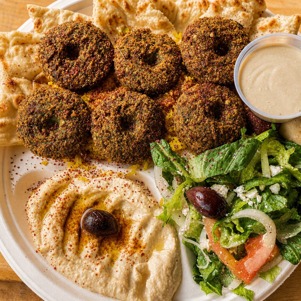 Falafel Plate.